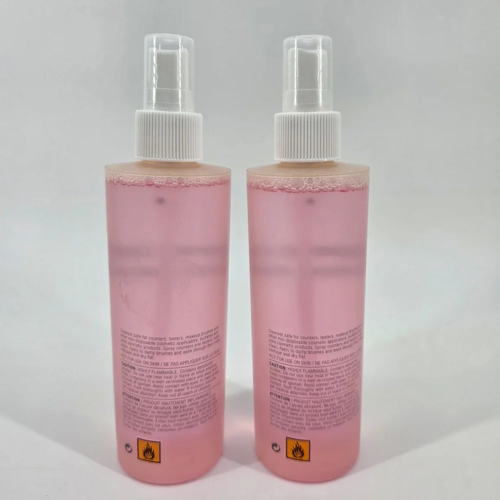 Estee Lauder Hygienic Cleanser Solution Nettoyante 8oz Spray Bottle Set‎ of 2